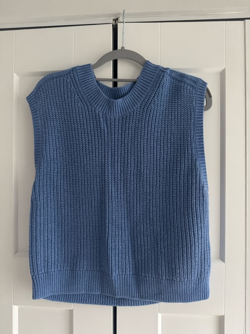 Abercrombie & Fitch Light Blue Knit Vest